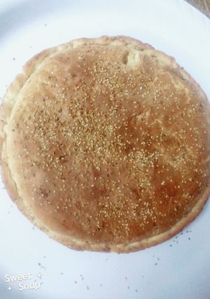 صورة لوصفة بيتزا بس بطريقه اخرى