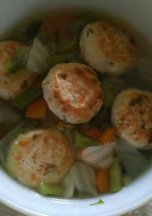 Foto resep Sup Bola-Bola Tahu (Tanpa MSG)