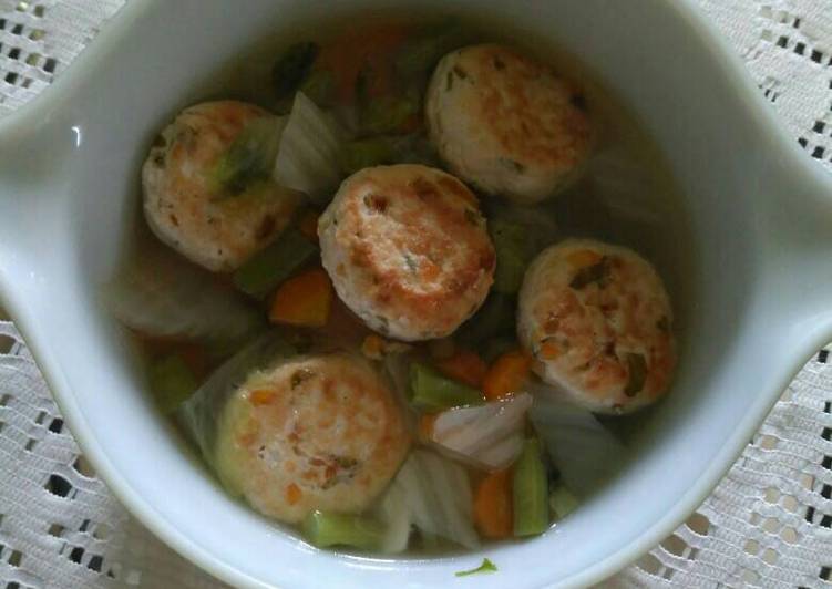 Bahan Sup Bola-Bola Tahu (Tanpa MSG) | Cara Masak Sup Bola-Bola Tahu (Tanpa MSG) Yang Enak dan Simpel