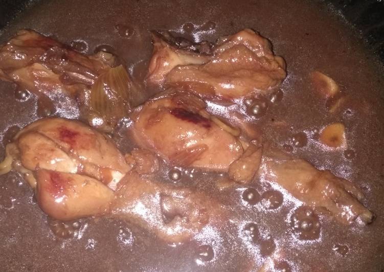 Cara Gampang Menyiapkan Ayam semur saos teriyaki Anti Gagal
