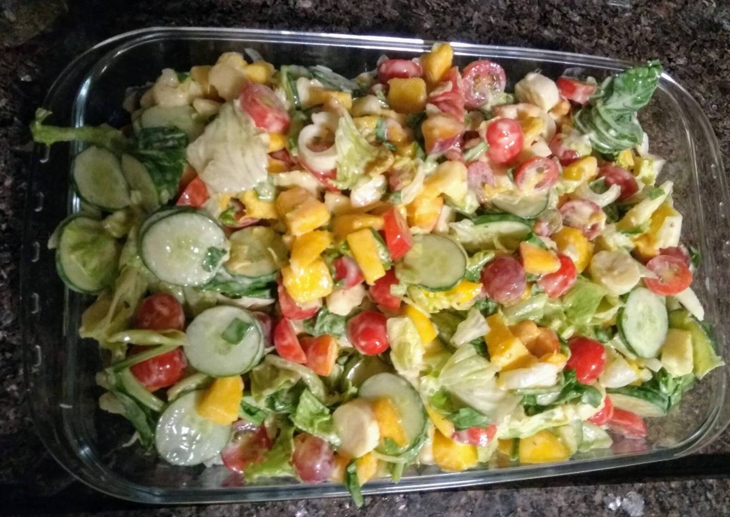 Salada Tropical Receita por Bárbara Cookpad