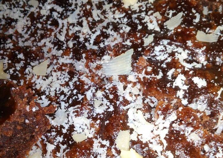 Cara mengolah Brownies sederhana tanpa telur dan mixer yang nikmat