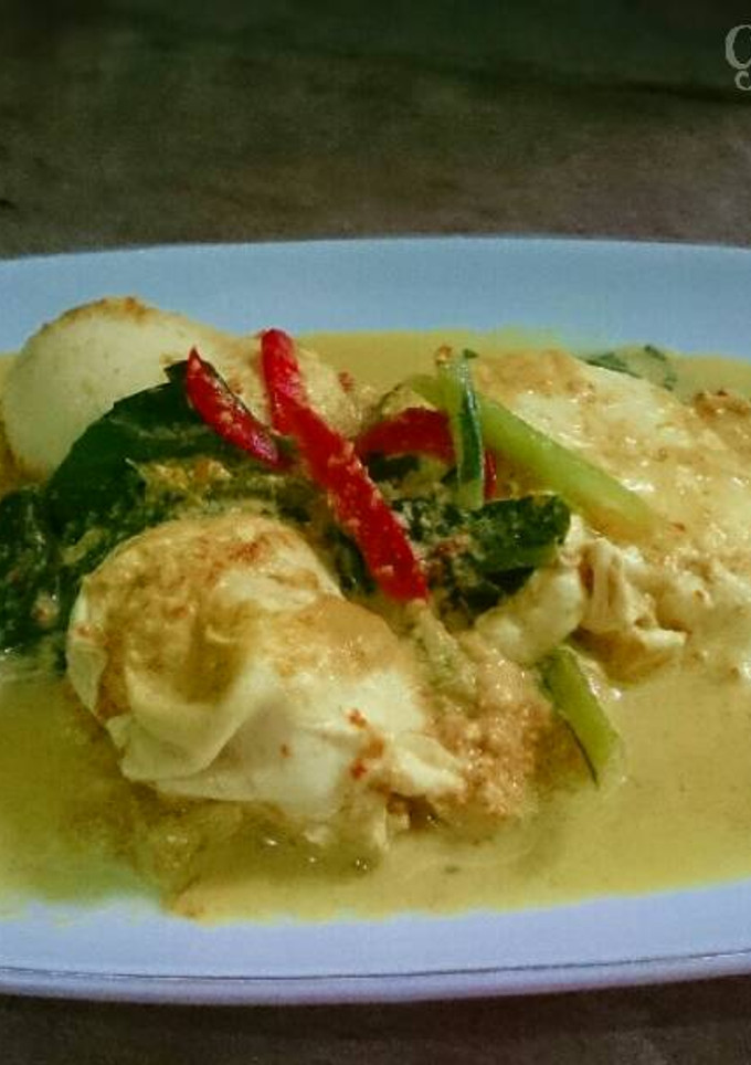 Foto resep Telor Ceplok Gulai