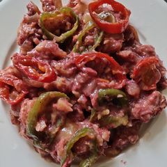 A picture of Bicol Express.