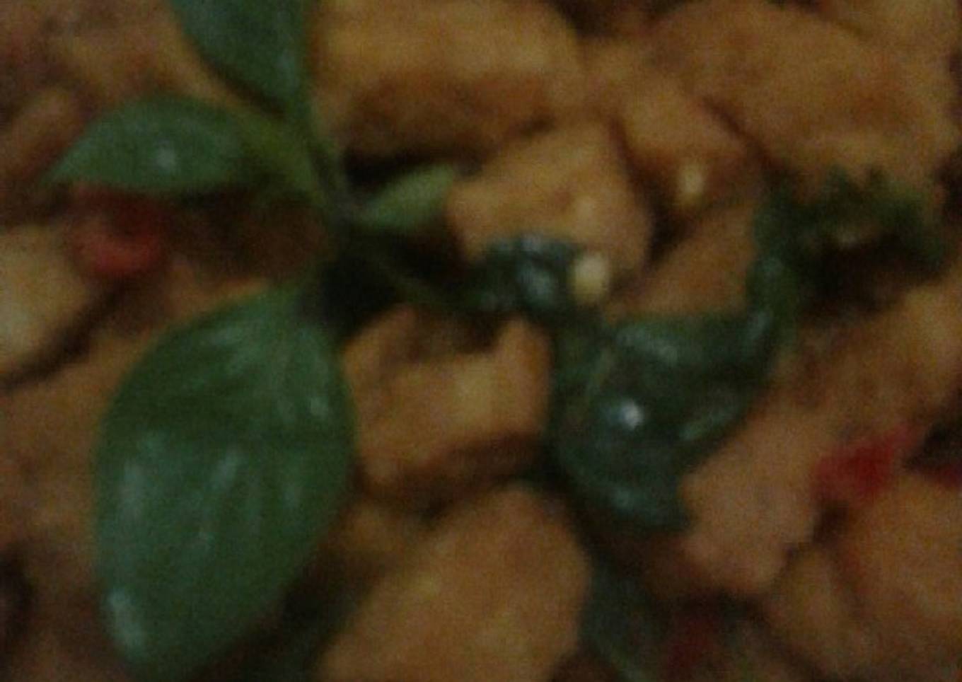 Tempe kemangi rica-rica