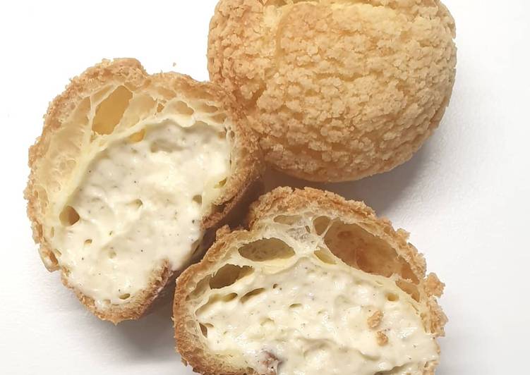 Top 8 Meilleures Recettes de Choux vanille à la crème légère