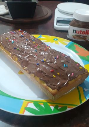 Una foto de Budín con Nueces (fácil y saludable)🧸👌