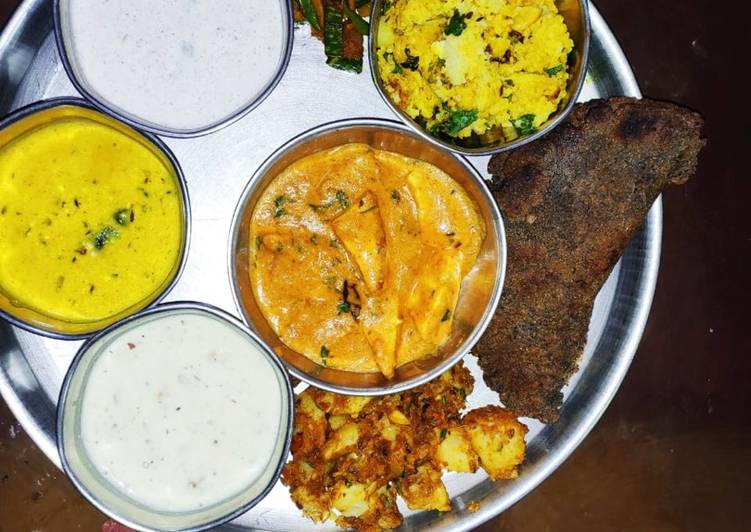 Simple Way to Prepare Navratri Thali in 12 Minutes for Beginners