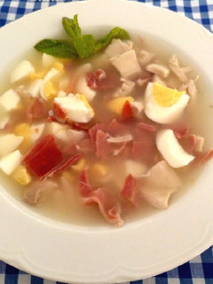 Una foto de Sopa de picadillo