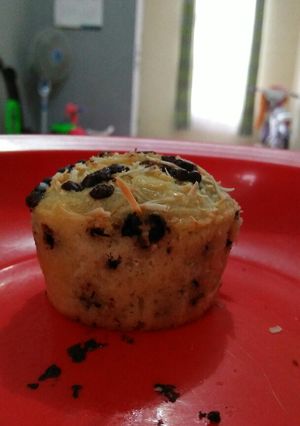Foto resep Muffin tape keju chocochip simpel