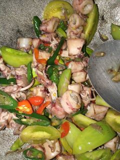 Foto resep Cumi Asin Pete