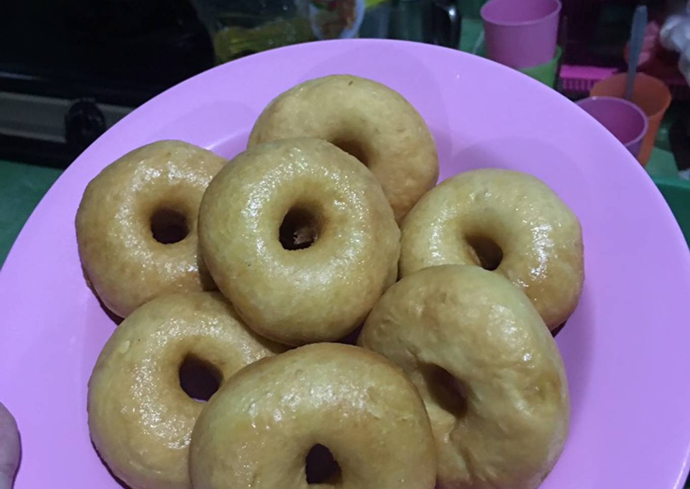 DONAT lembut tanpa kentang
