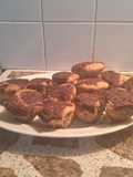 Muffins de zanahoria con corazón de crema bariloche