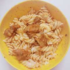 Butter chicken pasta-レシピのメイン写真