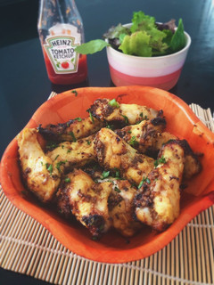 Una foto de Alitas de pollo barbacoa en #cecofry