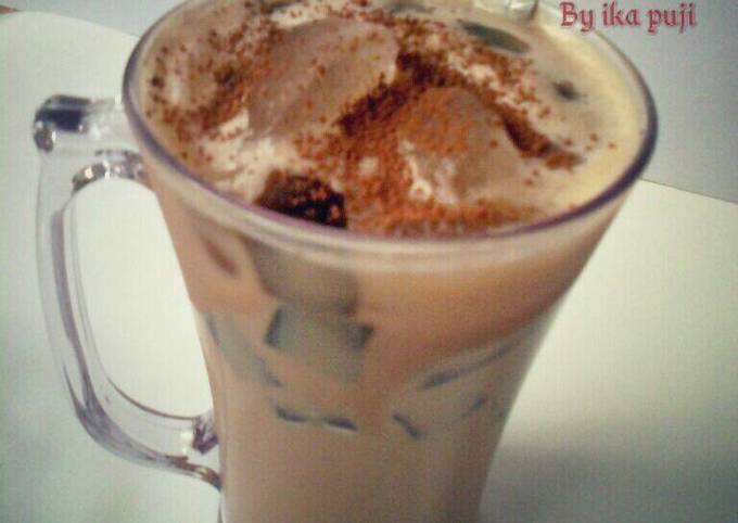 Resep Es Cappucino Cincau Hitam yang Bikin Ngiler