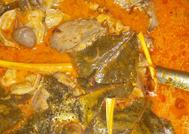 Bahan Membuat Ati ampela bumbu santan yang Enak