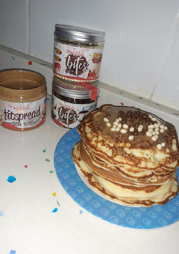 Una foto de American pancakes Fit