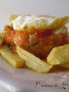 Una foto de Pisto manchego, el pisto de mi casa