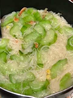 絲瓜麵線 的食譜成品照片
