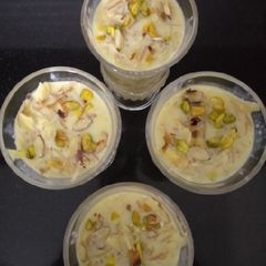 A picture of Bambino mango kheer.