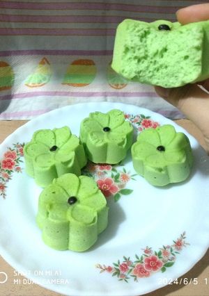 Foto resep Bolu Pandan Mini 1 Telur
