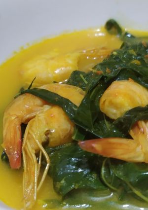 Foto resep Sayur Udang & Daun Singkong