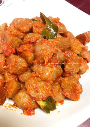 Foto resep Balado Bakso