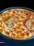 Peach yoghurt