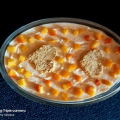 A picture of Peach yoghurt.