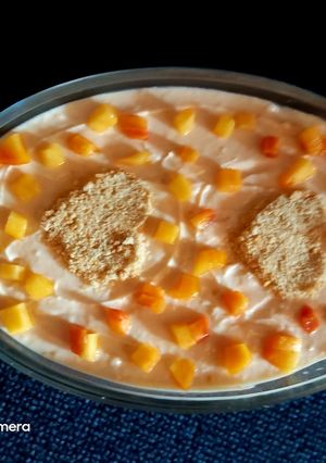 A picture of Peach yoghurt.