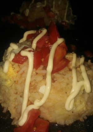 Una foto de Arroz con atún