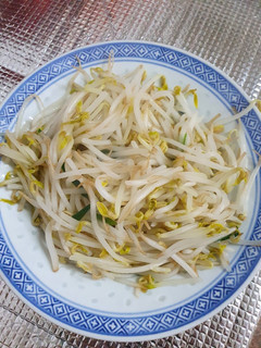 蒜炒豆芽菜 的食譜成品照片