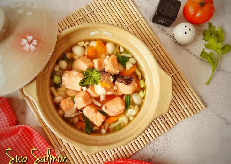 Resep Sup Salmon ala Enno Lerian yang Sempurna