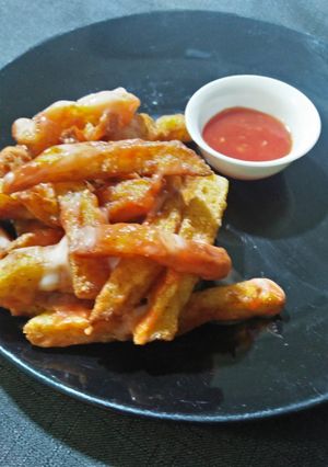 A picture of French fries.