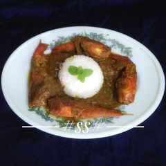 A picture of "Prawns Malai Curry" (চিংড়ি মাছের মালাইকারি) #Cookpad.