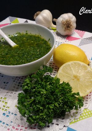 Une photo de Pesto à la roquette et au persil