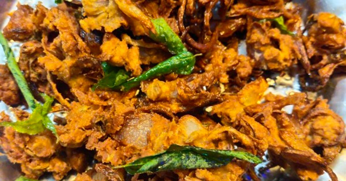 வெங்காய பக்கோடா (Onion pakoda recipe in tamil) இவருடைய ரெசிபி Rajesh