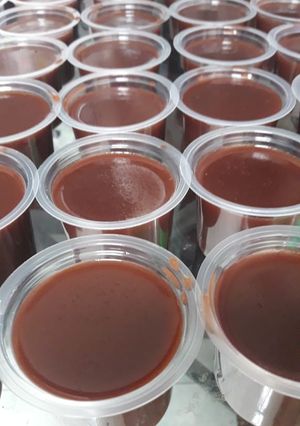 Foto resep Puding coklat nutrijel in cup