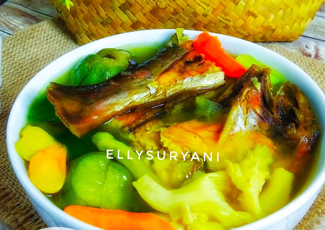 Hehancang Ikan Salai-Tehung (Pindang Kerutuk) khas Lahat