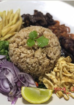 รูปของ ข้าวคลุกกะปิ ตามใจชอบ😋