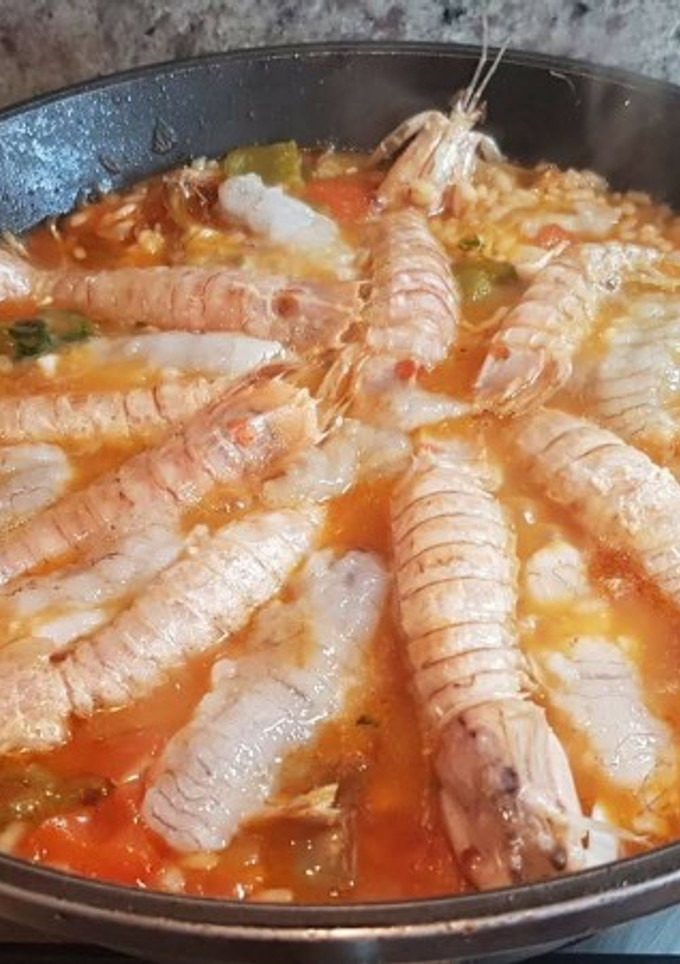 Una foto de Arroz con galeras