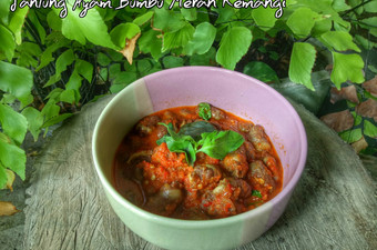 Resep Jantung Ayam Bumbu Merah Kemangi Murah