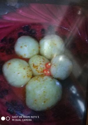Foto resep Cilok kuah pedas