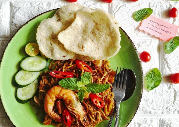 Langkah Langkah Buat Mee Goreng Madah Berhelah. #phopbylinimohd yang Sedap