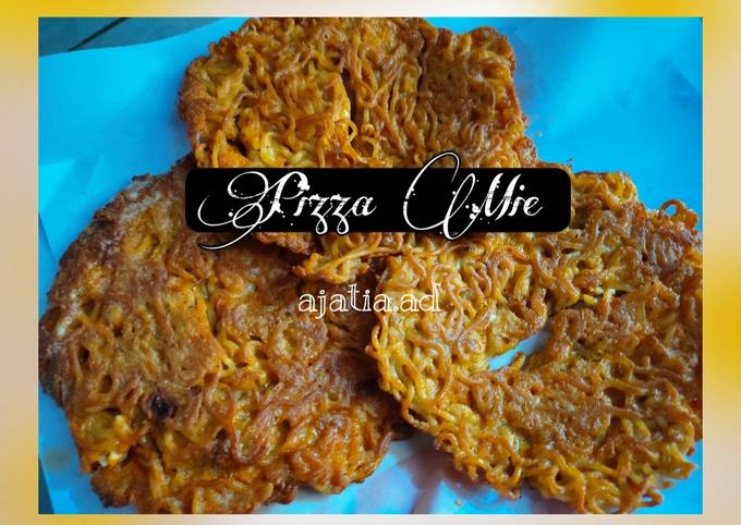 Cara mudah memasak Pizza Mie 😂 yang enak