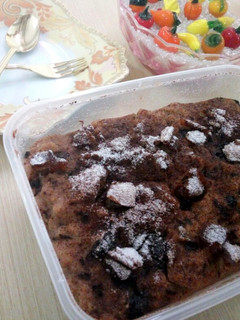 Foto resep #1 Choco bread pudding a.k.a puding roti cokelat