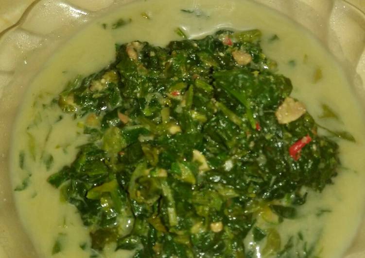 Bahan meracik Lemak mbayung santan Anti Gagal