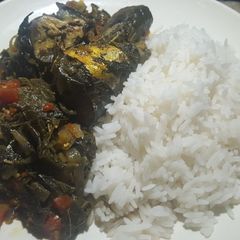 A picture of Margi special with white rice.