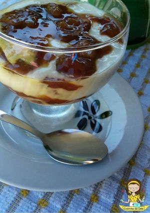 Foto de Compota de banana com creme
